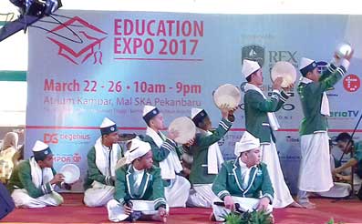 Sajian Oke Pesantren Babussalam di Edu Expo 2017